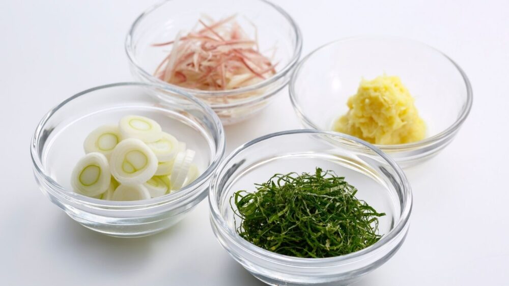 味噌汁レシピ薬味画像