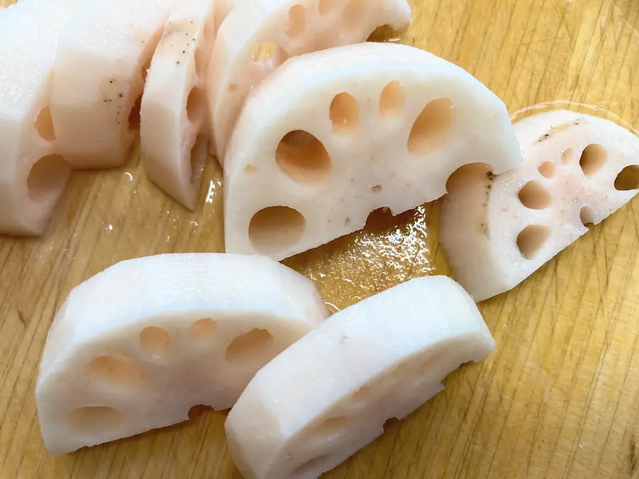 鮮度抜群の有機れんこん