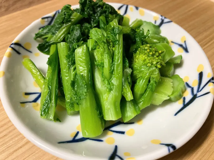 ビオ・マルシェ有機野菜菜の花の煮浸し