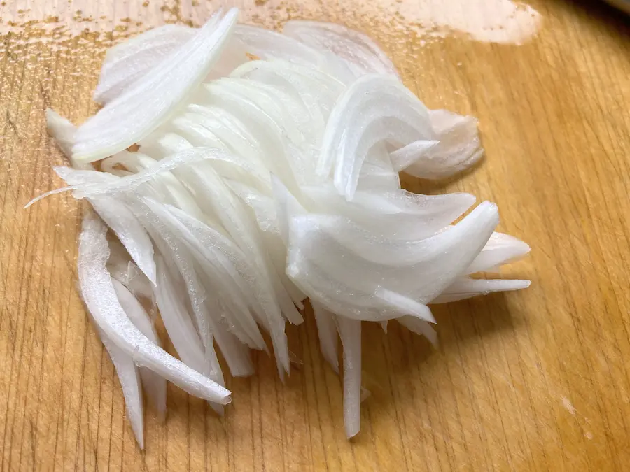 新玉ねぎスライス画像